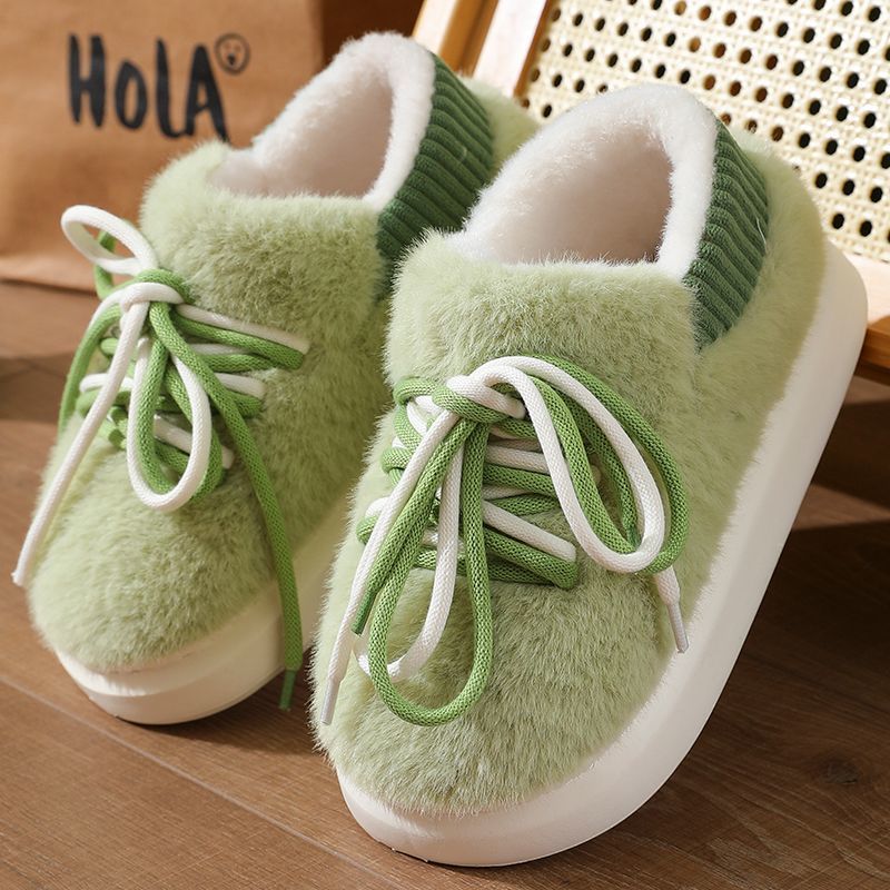 Fluffy Fur Slipper - New Stereoscopic Full Wrap Slippers Home