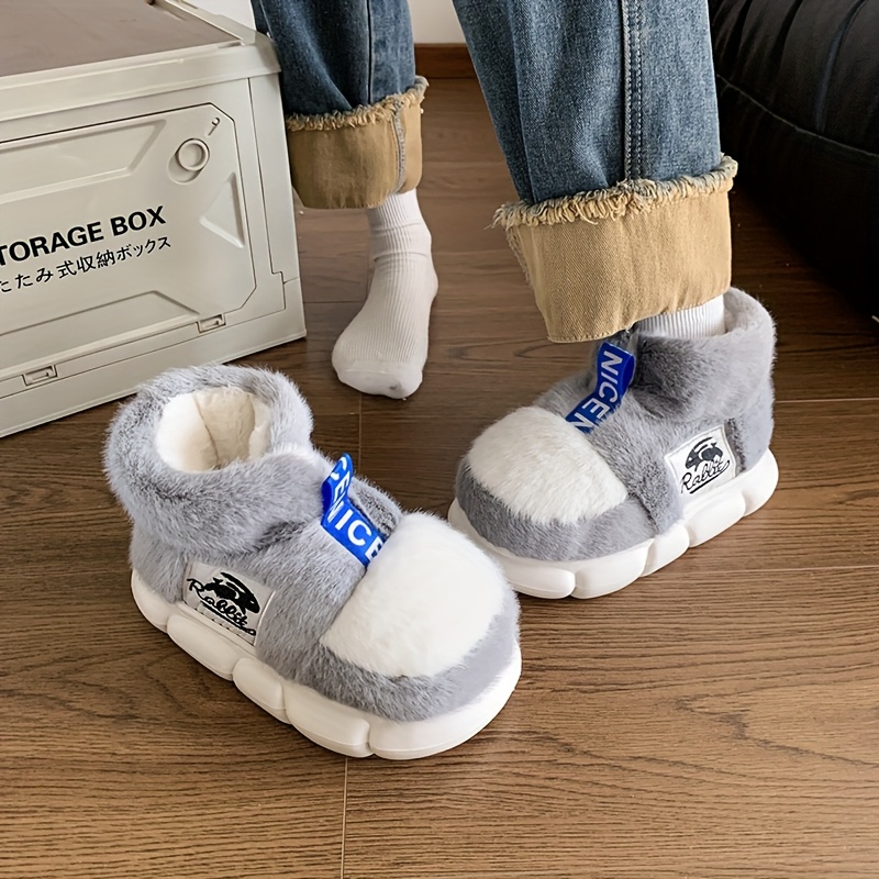 ZUOFU Unisex Fashion Color Blo - Fluffy Fur Slipper ulasan dan harga