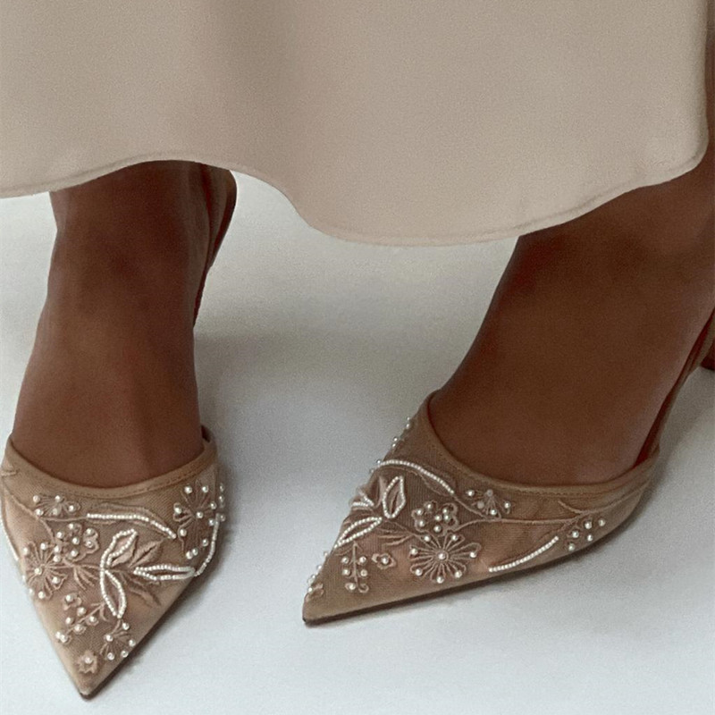 Summer and Autumn Pointed Fine - Women Shoes Branded ulasan dan harga