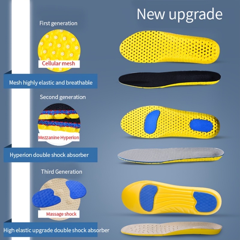 Sport Insoles for Feet Soft Sh - Women'S Shoes With Plantar Fasciitis ulasan dan harga