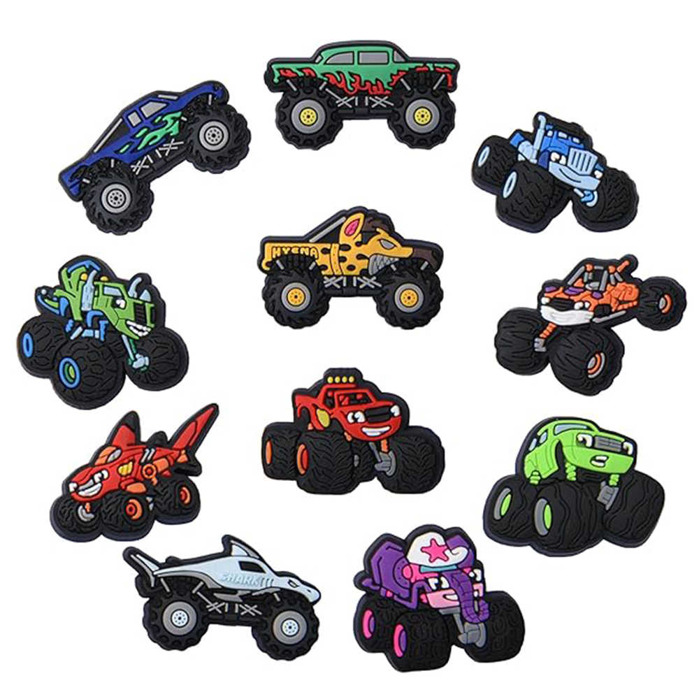 11Pcs Cars Cartoon Shoe Charms - Women'S Shoes Crocs ulasan dan harga