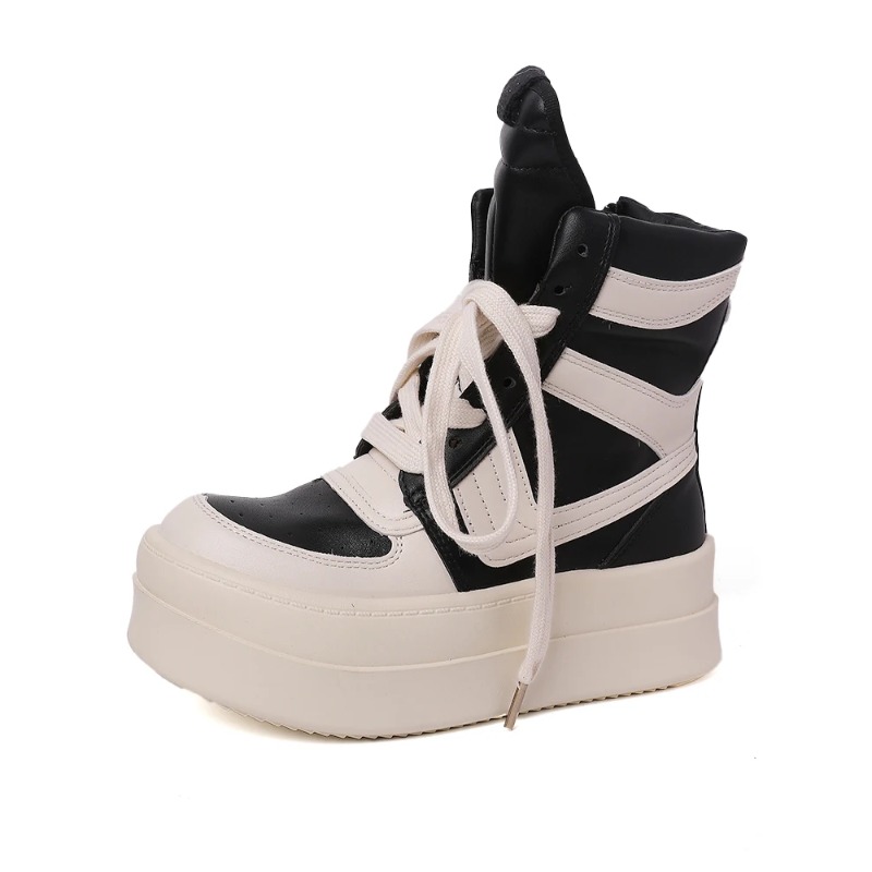 Thick Sole Ankle Boots Design  - Women Shoes Size Chart ulasan dan harga