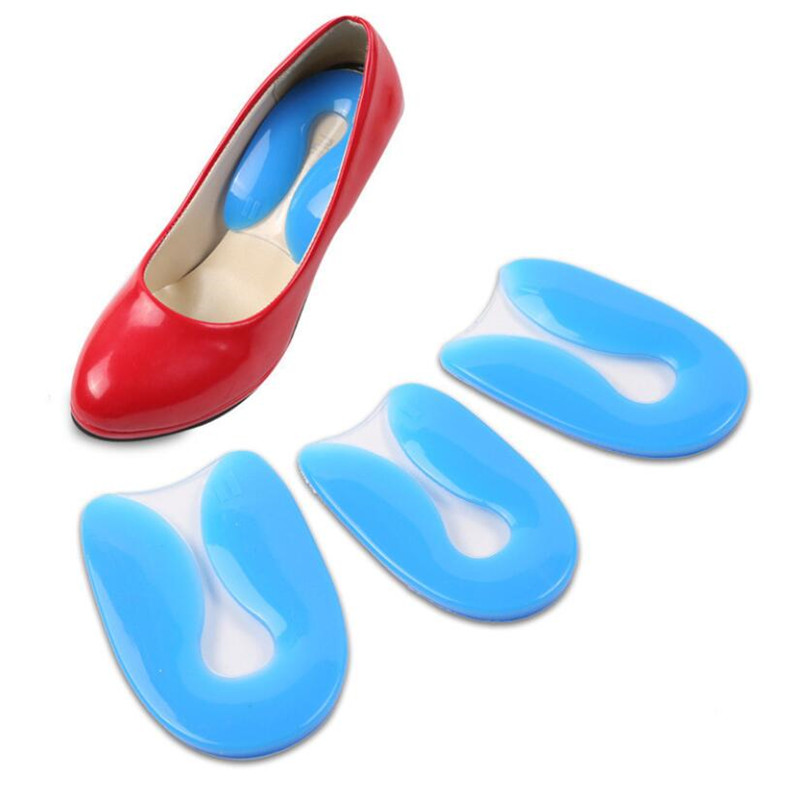 1Pair Foot Pain Relief Silicon - Women'S Shoes With Plantar Fasciitis ulasan dan harga