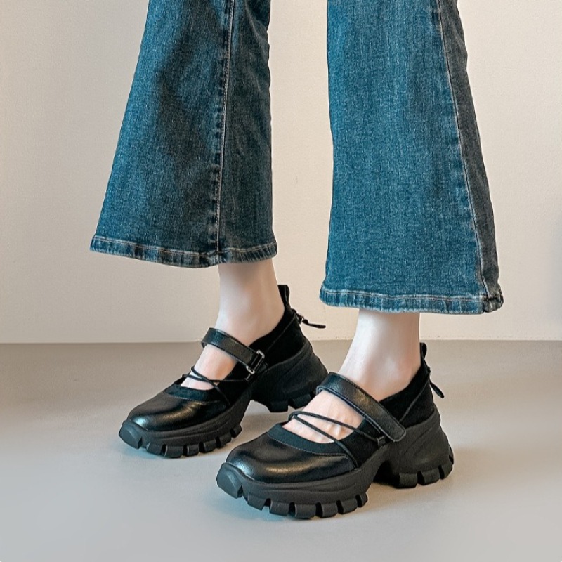 New Retro Ballet Mary Jane Sho - Women Shoes Wedges ulasan dan harga