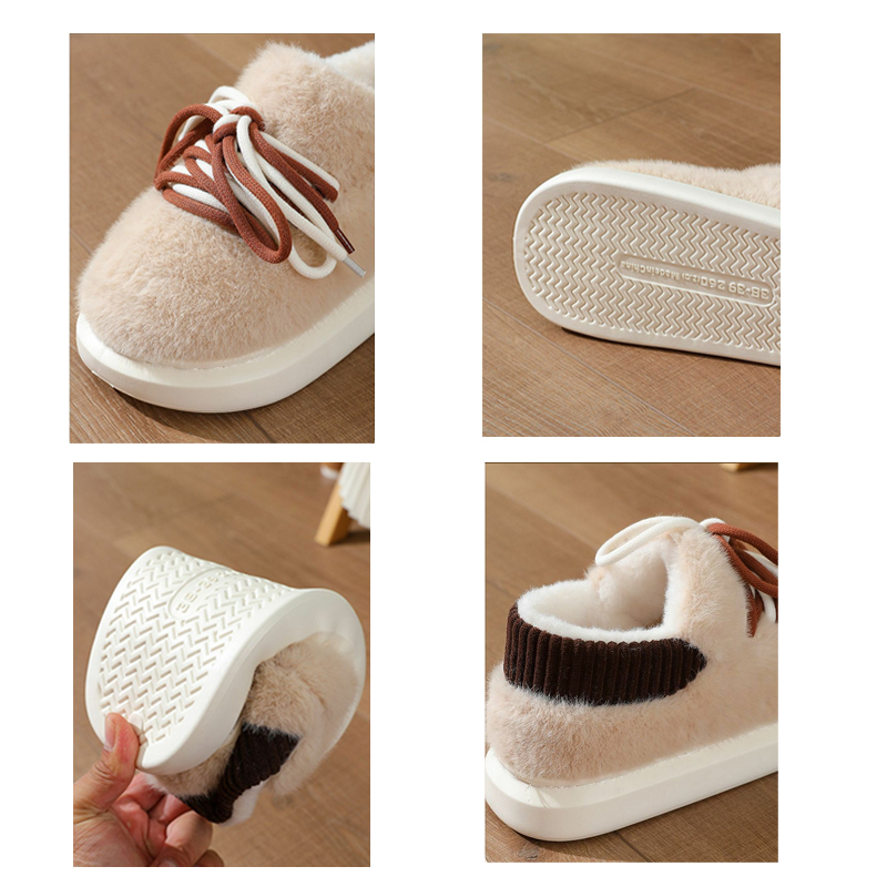 New Stereoscopic Full Wrap Sli - Fluffy Fur Slipper ulasan dan harga
