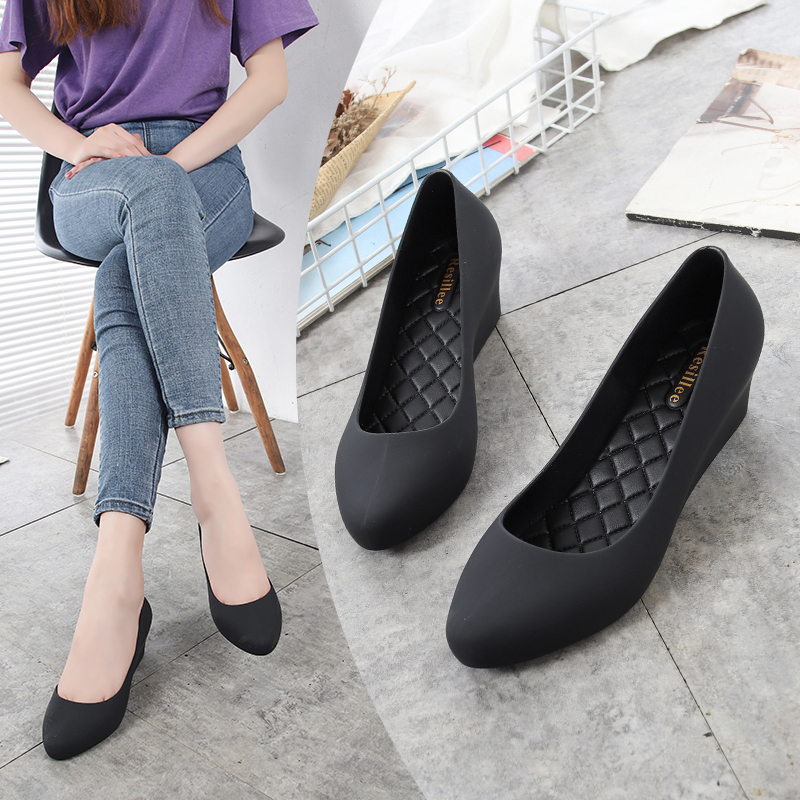 Resillee Women Navy Blue Wedge - Women'S Shoes Navy Blue ulasan dan harga