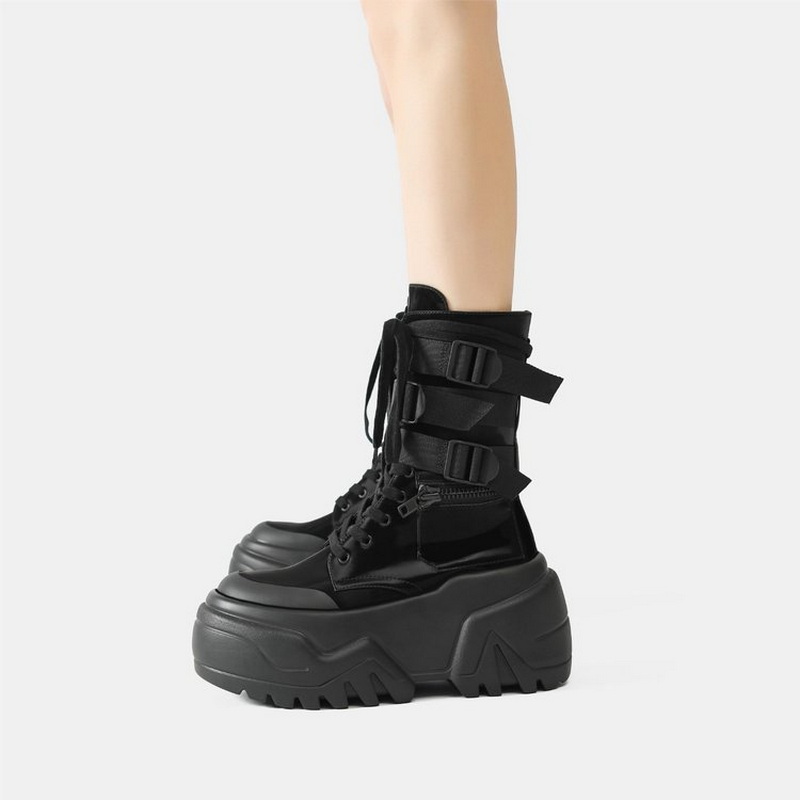Hot Fashion Women Chunky Platf - Women Shoes Size Chart ulasan dan harga