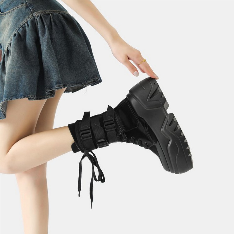 Hot Fashion Women Chunky Platf - Women Shoes Size Chart ulasan dan harga