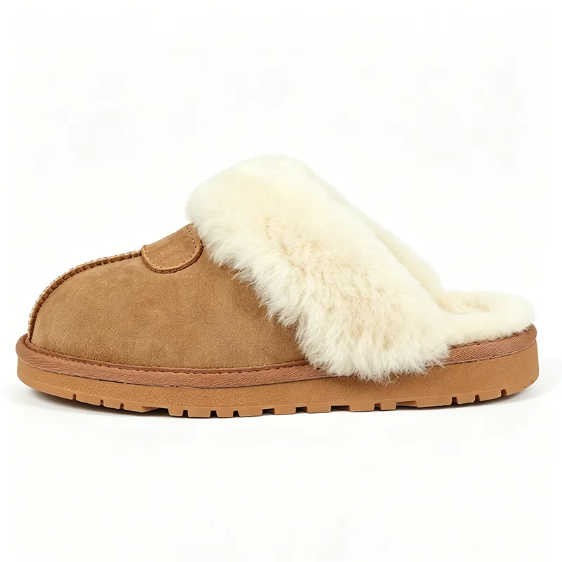 Natural Fur Slippers for Women - Women'S Shoes Naturalizer ulasan dan harga
