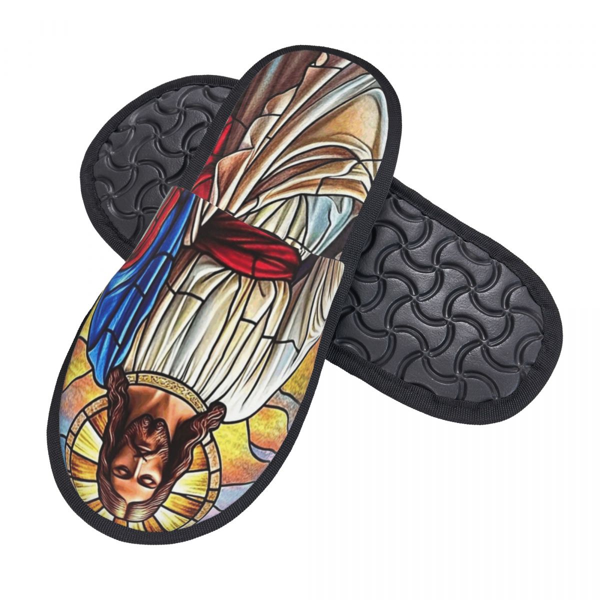 The Savior Jesus Christ House  - Fluffy Fur Slipper ulasan dan harga