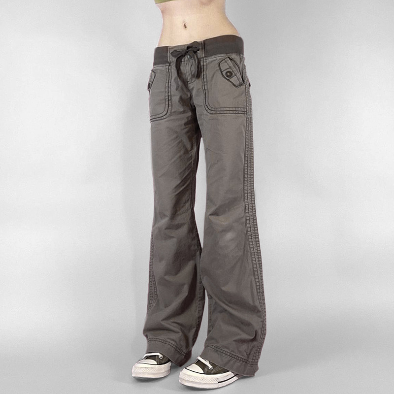Vintage Low Drawstring Waist J - Women Shoes Jeans ulasan dan harga