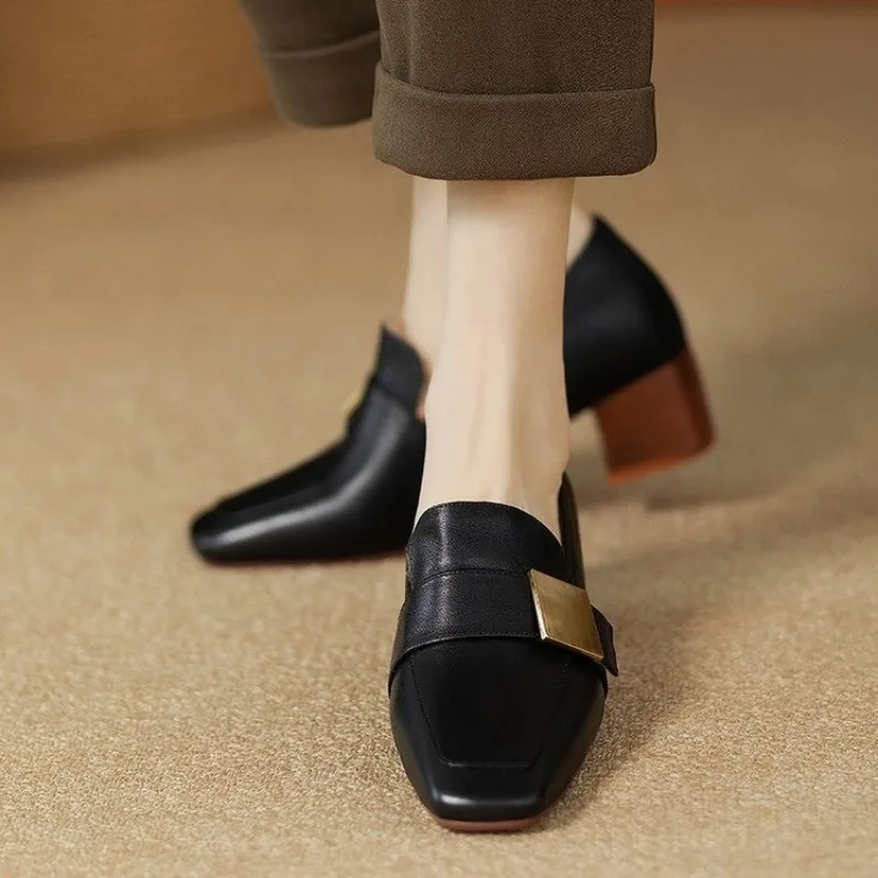 women Fashion Leather Pumps El - Women Shoes Jeans ulasan dan harga