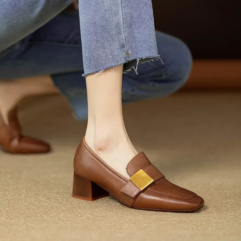 women Fashion Leather Pumps El - Women Shoes Jeans ulasan dan harga