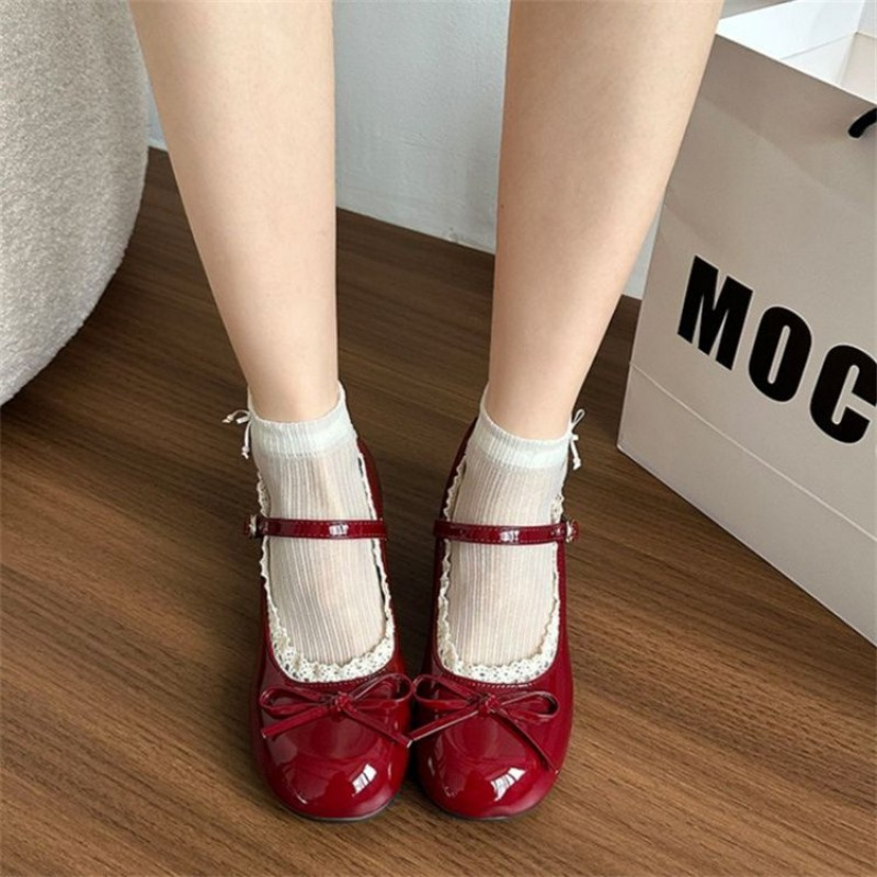 2026 Spring New Women's High-E - Women'S Shoes Burgundy ulasan dan harga