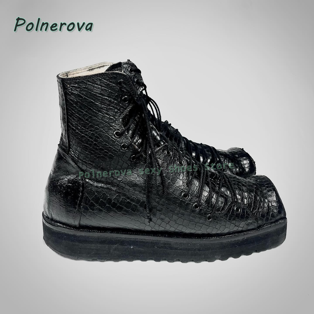 Women's Gothic Lace-Up Chunky  - Women'S Shoes Crocs ulasan dan harga