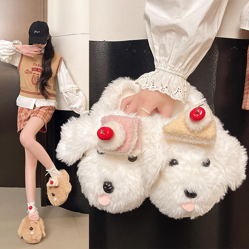 Winter Fluffy Women's Slippers - Fluffy Fur Slipper ulasan dan harga
