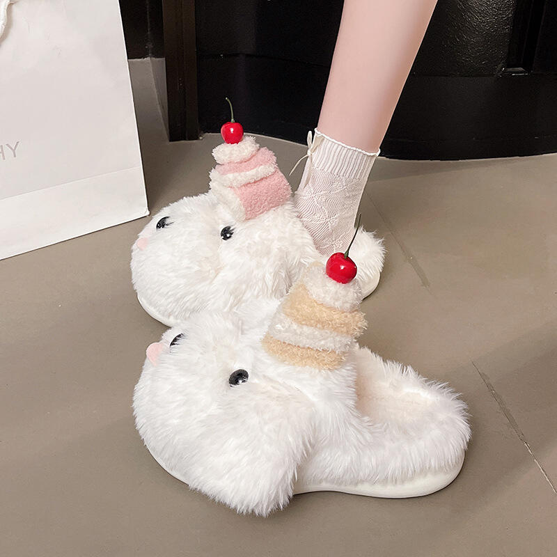 Winter Fluffy Women's Slippers - Fluffy Fur Slipper ulasan dan harga