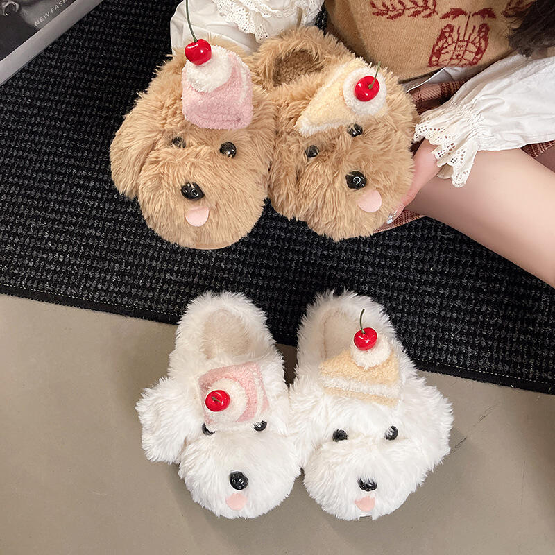 Winter Fluffy Women's Slippers - Fluffy Fur Slipper ulasan dan harga