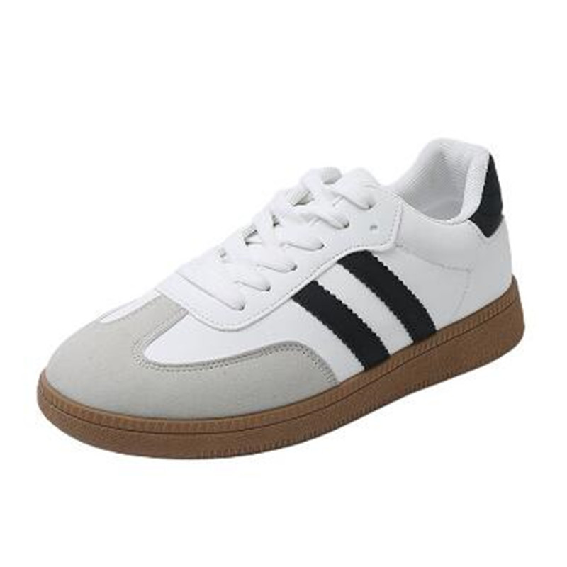 New Retro Round Head Soft Leat - Women Shoes Wedges ulasan dan harga