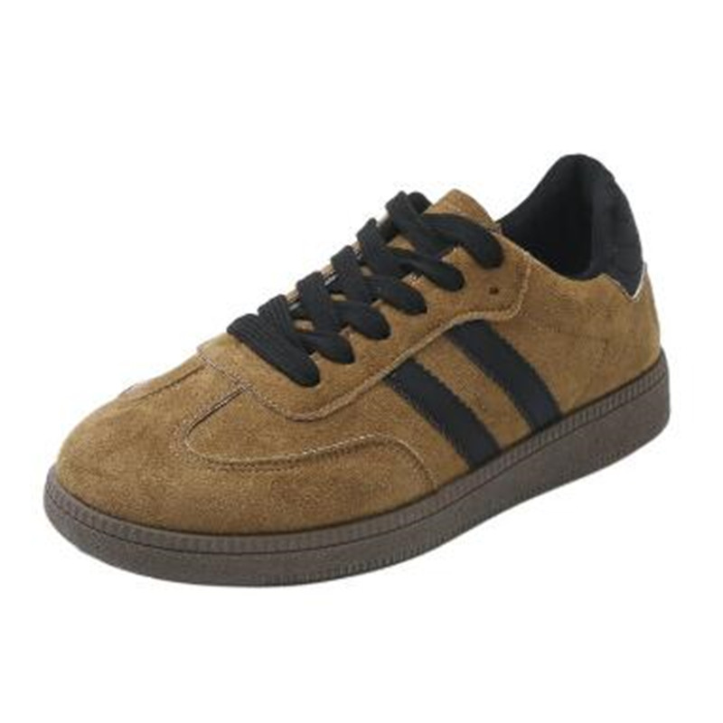 New Retro Round Head Soft Leat - Women Shoes Wedges ulasan dan harga