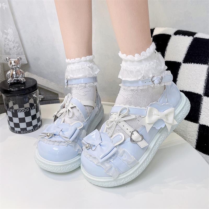 Sweet Round Headed Cute Girl L - Women Shoes Wedges ulasan dan harga