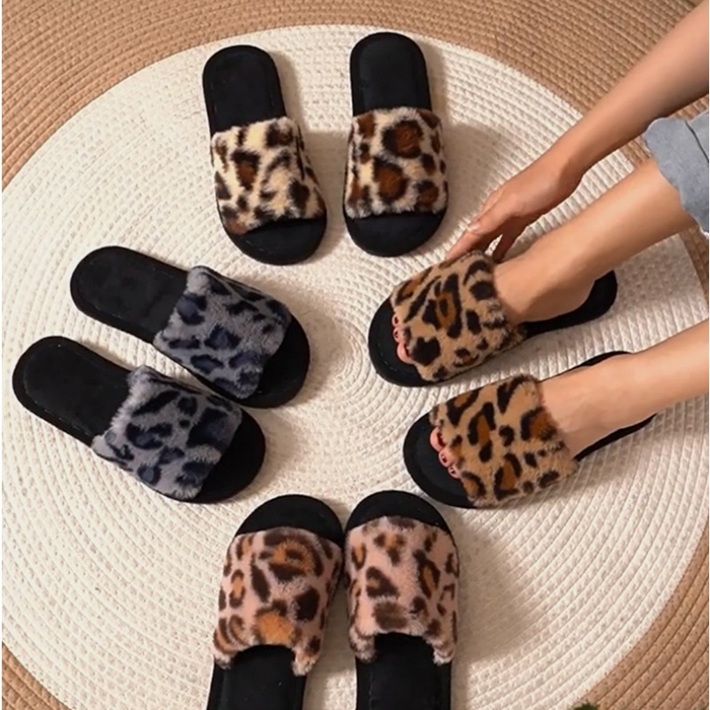 2025 Winter Warm Fluffy Furry  - Fluffy Fur Slipper ulasan dan harga