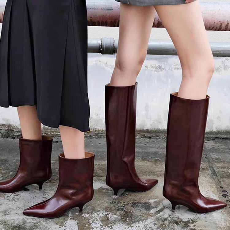 Women's Chelsea Patent Leather - Women'S Shoes Burgundy ulasan dan harga