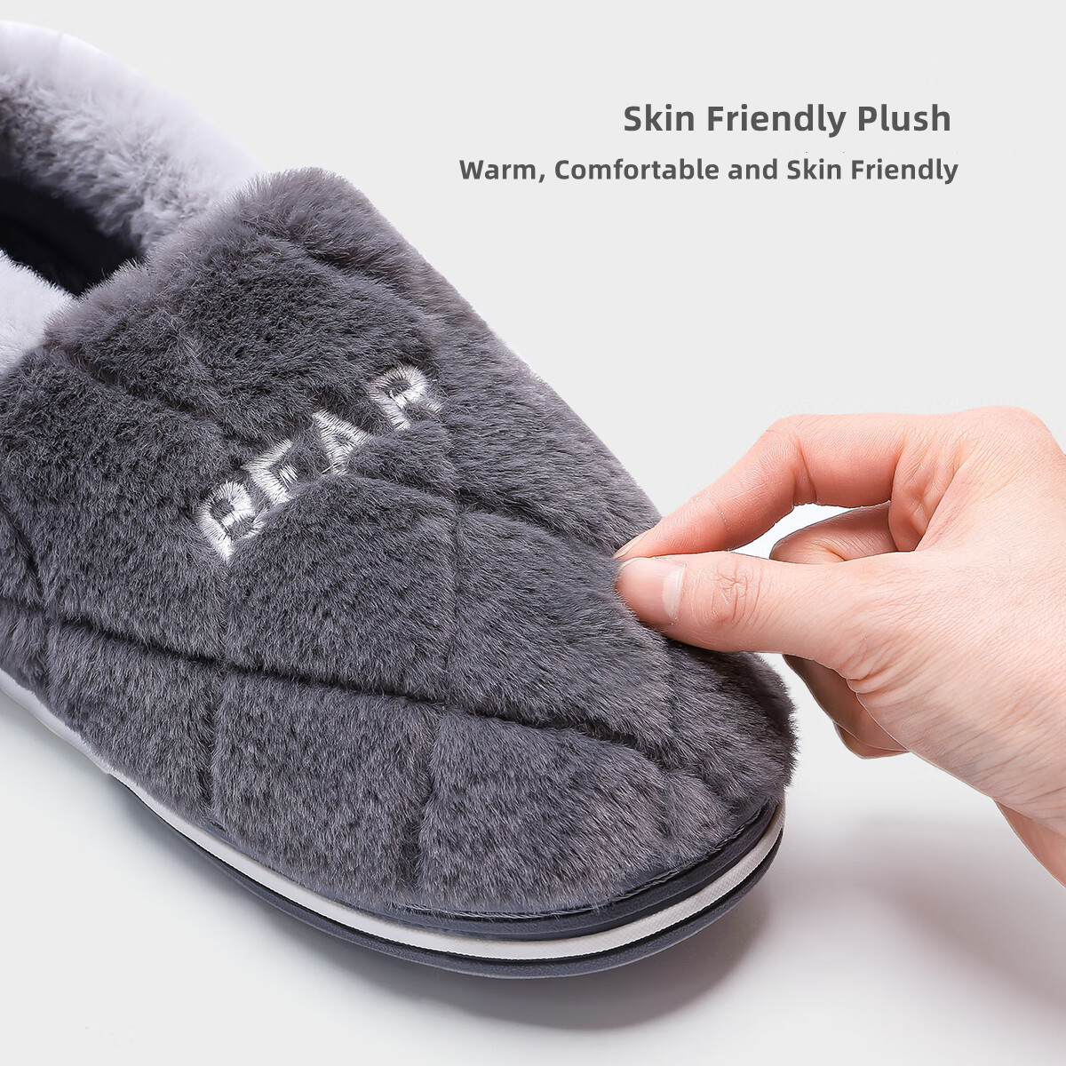Big Size 48 49 Men Home Slippe - Fluffy Fur Slipper ulasan dan harga