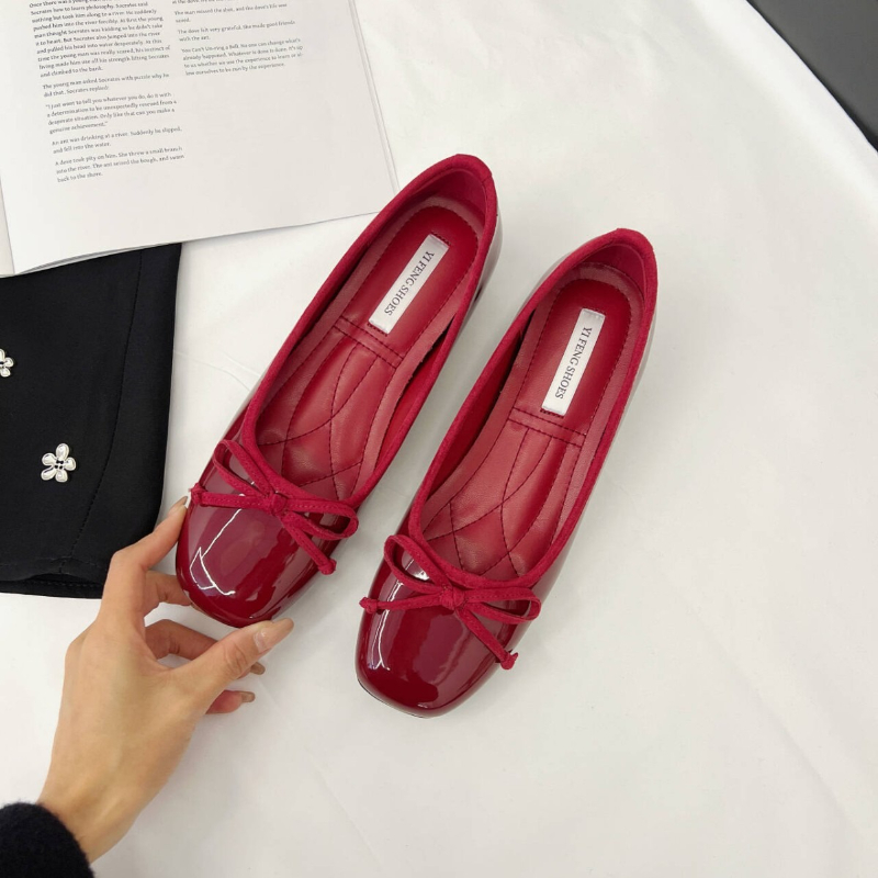 Shallow Female Soft Round Ladi - Women Shoes Wedges ulasan dan harga