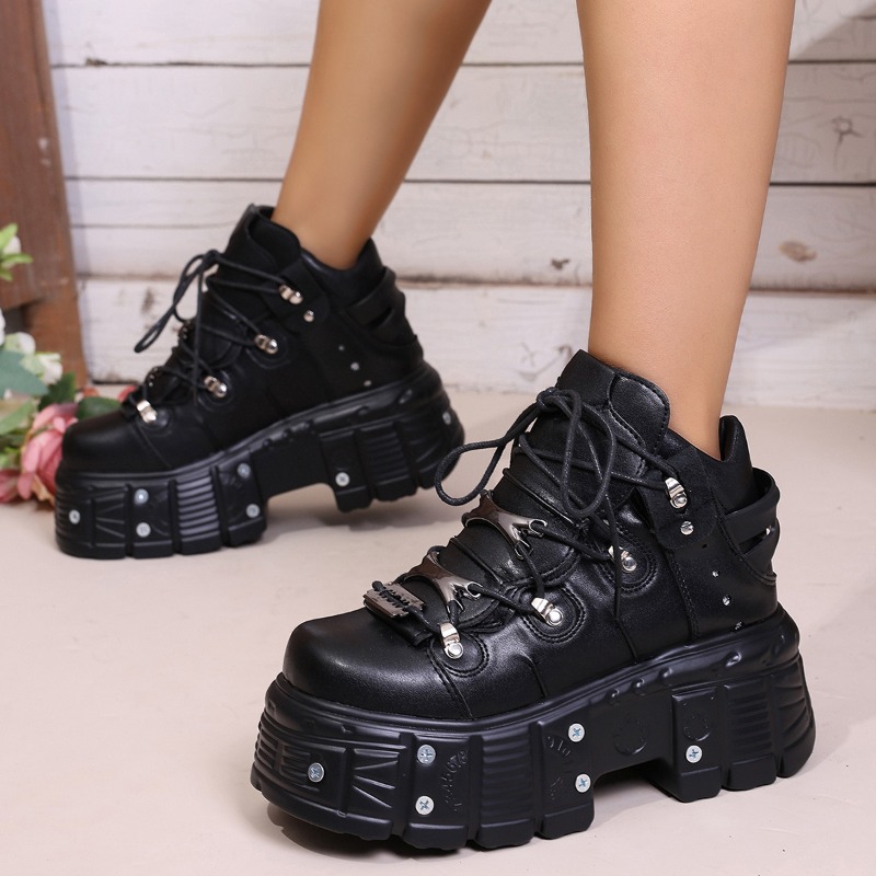 New Women Shoes Punk Style Lac - Women Shoes Size Chart ulasan dan harga