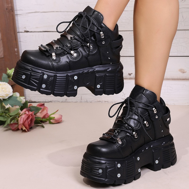 New Women Shoes Punk Style Lac - Women Shoes Size Chart ulasan dan harga