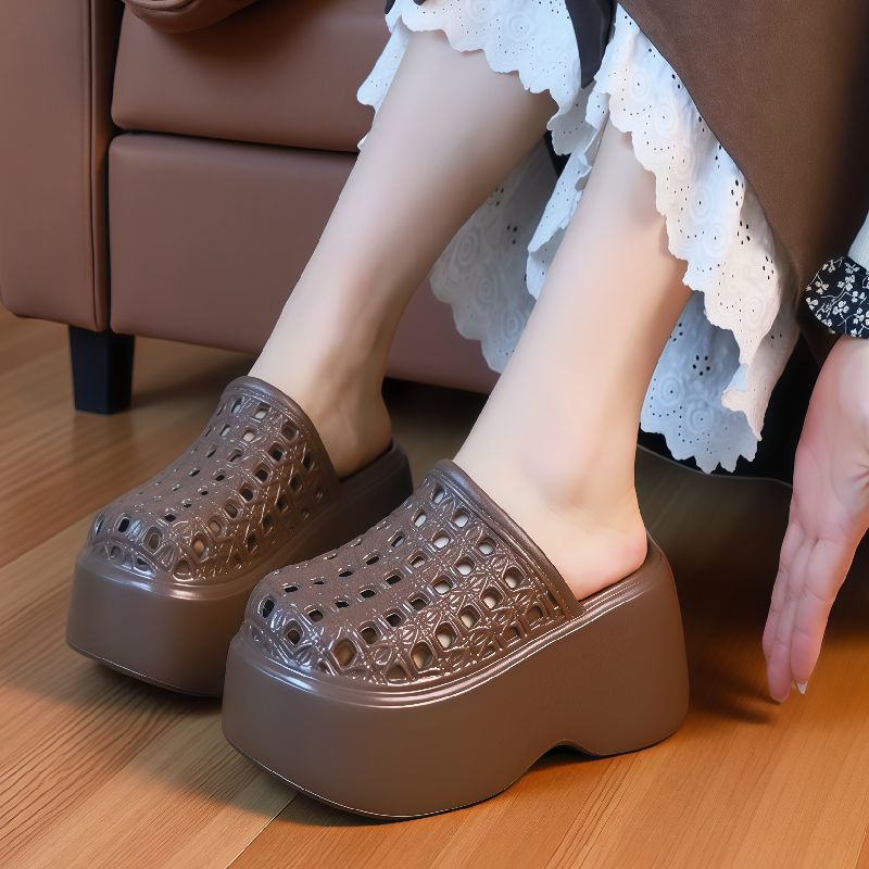 New Cut-Outs High Heels EVA Sa - Women Shoes Size Chart ulasan dan harga