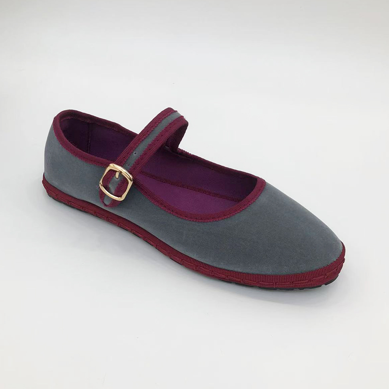 Gray Mary Jeans Flats Shoes Wo - Women Shoes Jeans ulasan dan harga