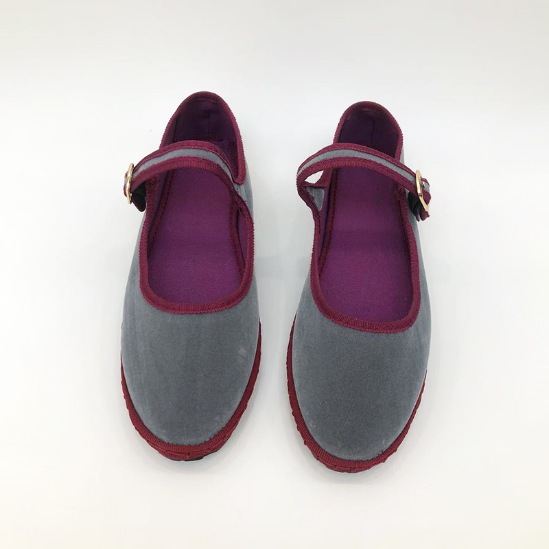Gray Mary Jeans Flats Shoes Wo - Women Shoes Jeans ulasan dan harga