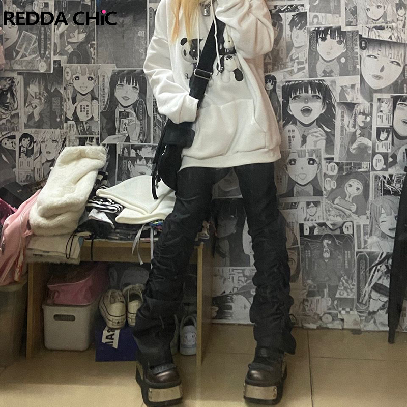 REDDACHiC Goth Lolita Black Pa - Women Shoes Jeans ulasan dan harga
